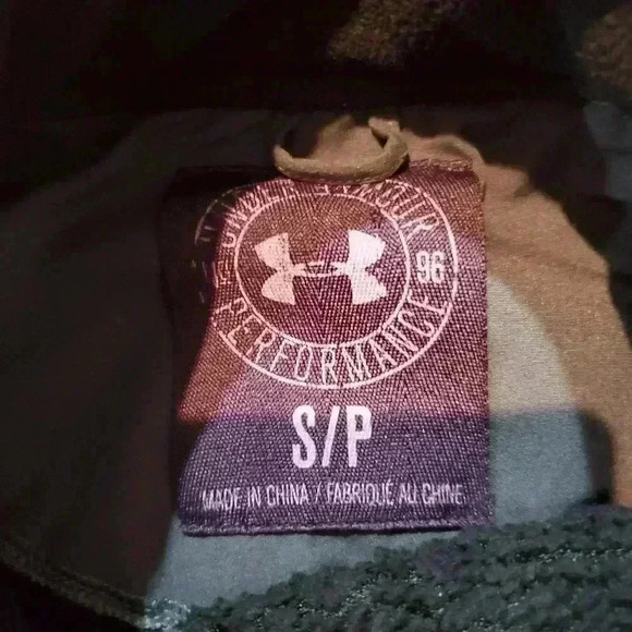 Under Armour Womens Black Fleece Full Zip Vest Sz S/P - Picture 5 of 5